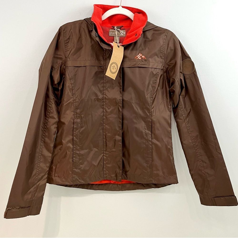 Horze Spirit Edda Women's Riding Jacket Brown Orange XXS
